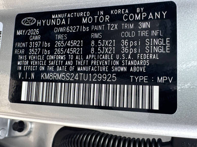 2026 Hyundai Palisade Calligraphy