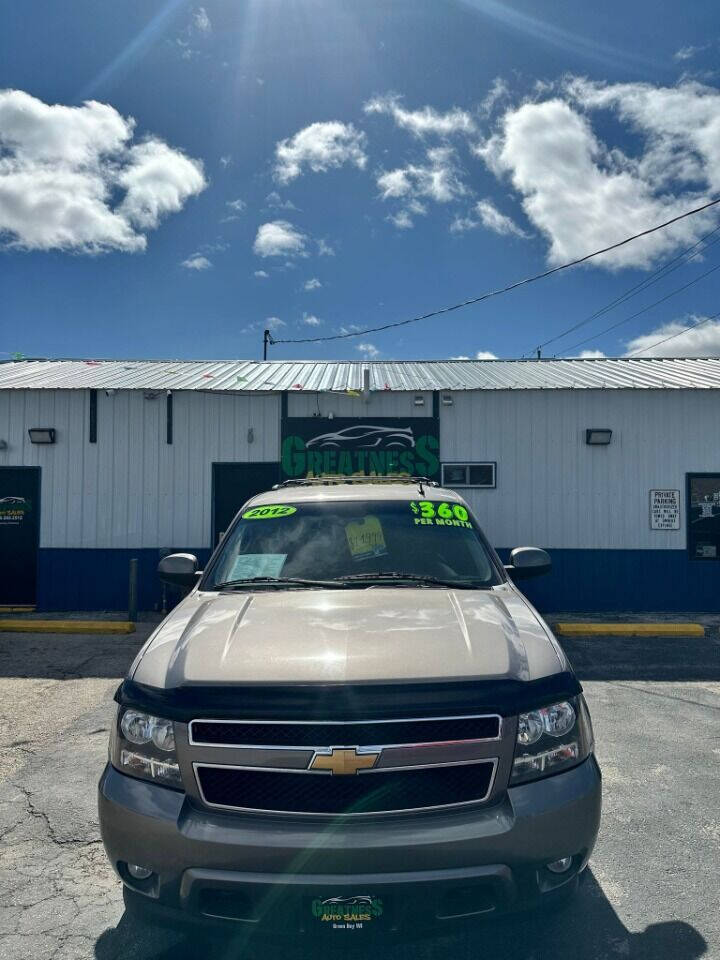 2012 Chevrolet Suburban for sale at GREATNESS AUTO SALES in Green Bay, WI