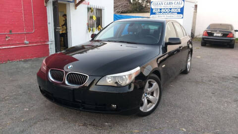 2006 BMW 5 Series for sale at Clean Cars Cali in Pasadena CA