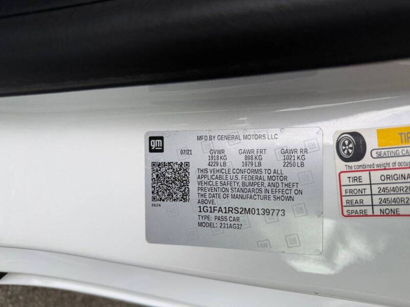 2021 Chevrolet Camaro LT