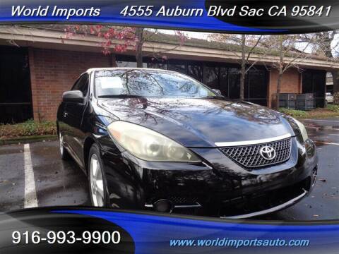 2008 Toyota Camry Solara for sale at World Imports in Sacramento CA