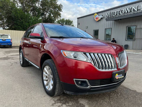 2015 Lincoln MKX for sale at Midtown Motor Company in San Antonio TX
