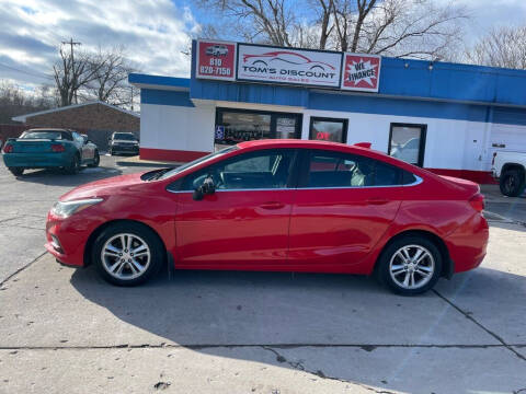 2016 Chevrolet Cruze for sale at Tom's Discount Auto Sales in Flint MI