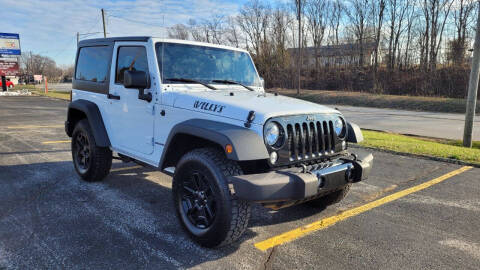 2016 Jeep Wrangler Willys Wheeler