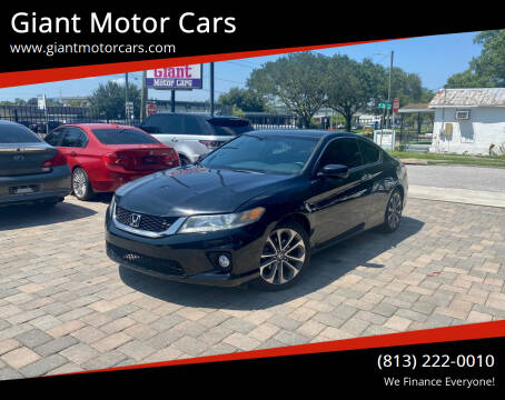 2013 Honda Accord for sale at Giant Motor Cars in Tampa FL