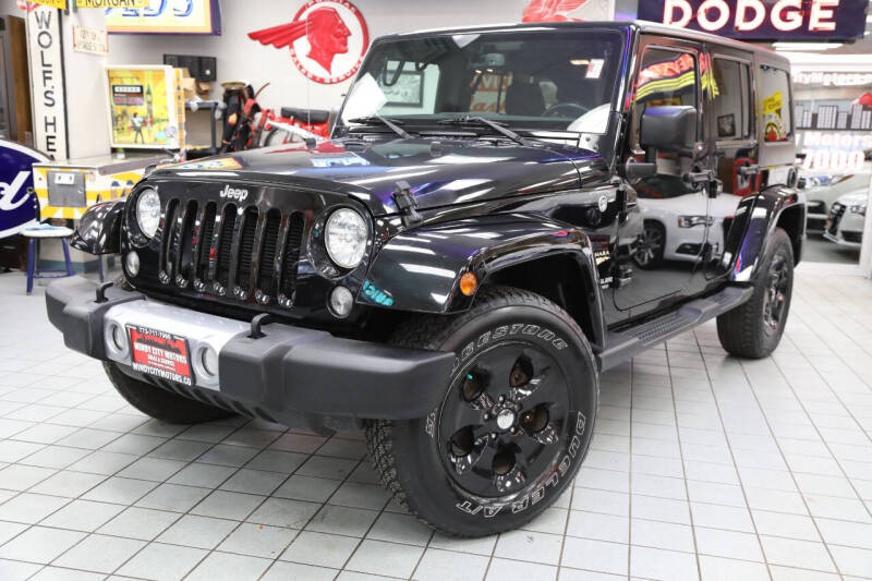 2015 Jeep Wrangler Unlimited for sale at Windy City Motors in Chicago IL