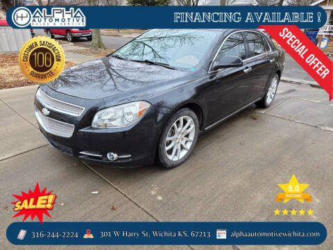 2010 Chevrolet Malibu for sale at ALPHA AUTOMOTIVE LLC in Wichita KS