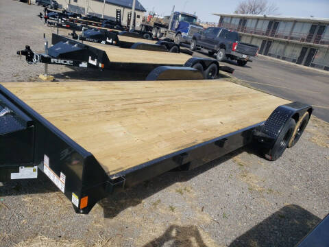 2022 Rice Trailers 20 FOOT CAR HAULER FLATBED