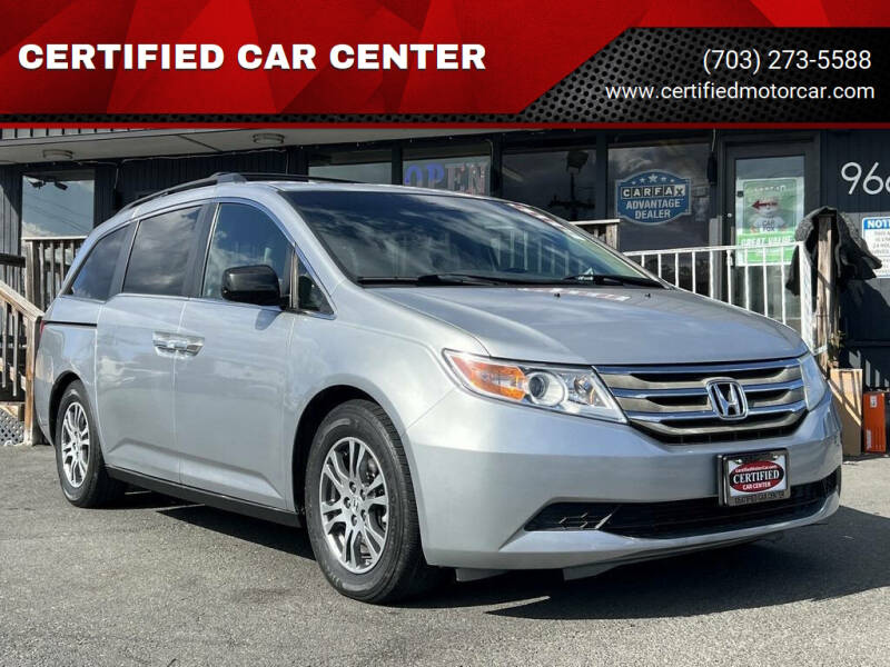 2011 Honda Odyssey for sale at CERTIFIED CAR CENTER in Fairfax VA