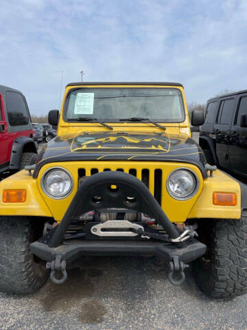 2004 Jeep Wrangler for sale at LEE AUTO SALES in McAlester OK