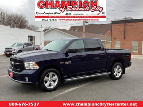 2015 RAM 1500 for sale at CHAMPION CHRYSLER CENTER in Rockwell City IA
