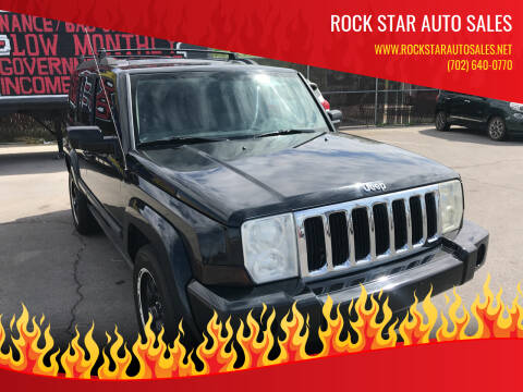 2007 Jeep Commander for sale at ROCK STAR TRUCK & AUTO LLC in Las Vegas NV