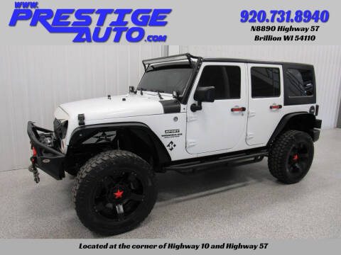 2012 Jeep Wrangler Unlimited for sale at Prestige Auto Sales Inc. in Brillion WI