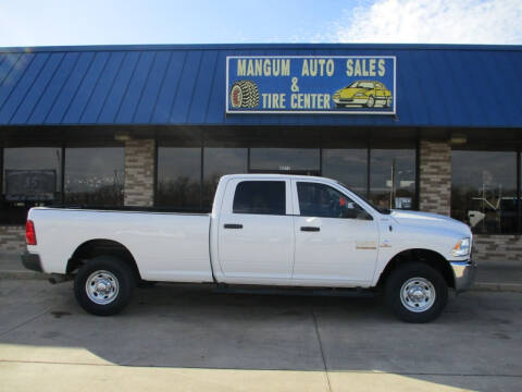 2018 RAM 3500 for sale at MANGUM AUTO SALES in Duncan OK