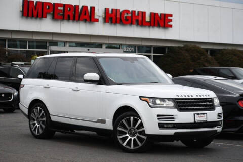 2014 Land Rover Range Rover for sale at Imperial Auto of Fredericksburg - Imperial Highline in Manassas VA