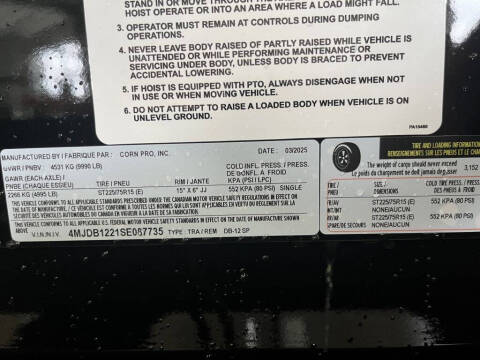 2025 CORN PRO DB-12 SP