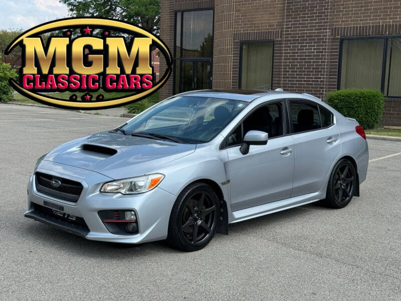 2017 Subaru WRX for sale at MGM CLASSIC CARS in Addison IL