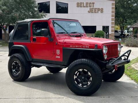 2003 Jeep Wrangler for sale at SELECT JEEPS INC in League City TX