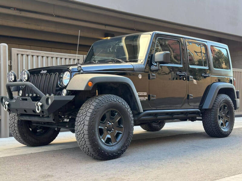 2017 Jeep Wrangler Unlimited for sale at Robles Auto Sales in Phoenix AZ