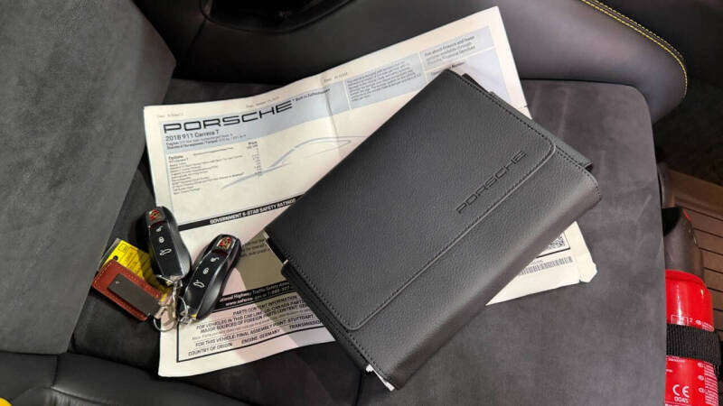 2018 Porsche 911 Carrera T