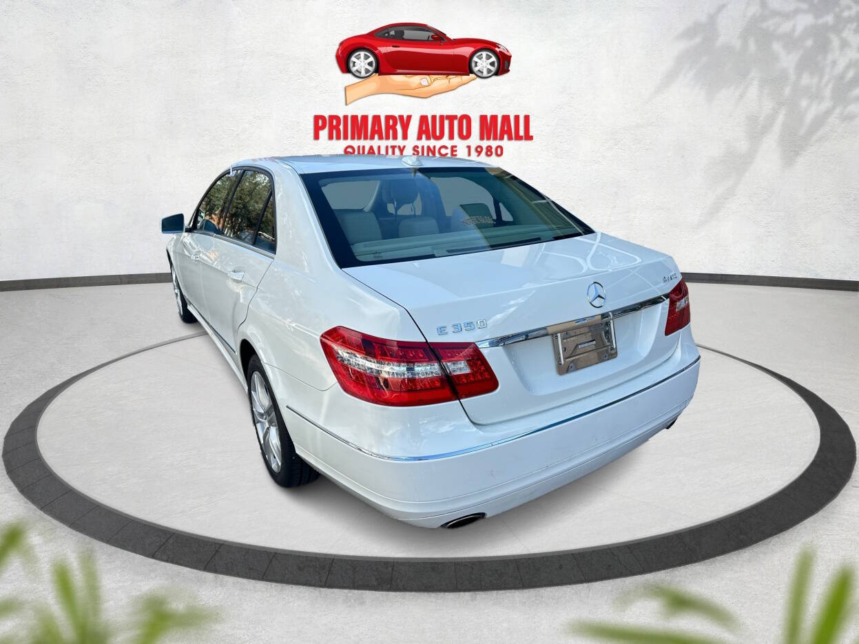 2011 Mercedes-Benz E-Class for sale at Primary Auto Mall in Fort Myers, FL