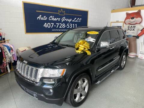 2012 Jeep Grand Cherokee for sale at Auto Chars Group LLC in Orlando FL