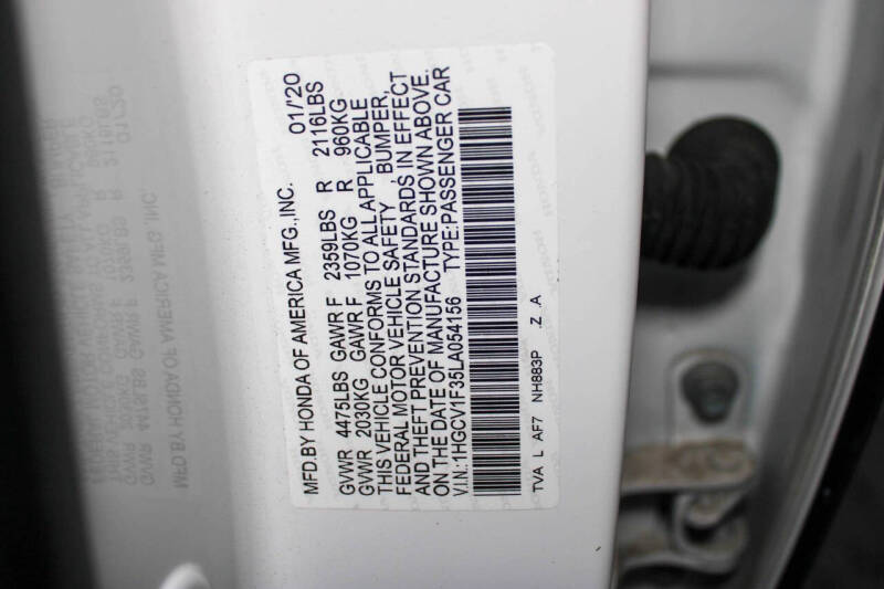 2020 Honda Accord Sport