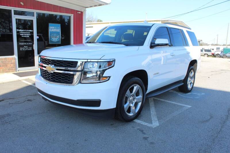 2015 Chevrolet Tahoe for sale at Wallace & Kelley Auto Brokers in Douglasville GA