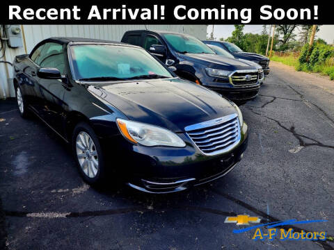 2011 Chrysler 200 for sale at A-F MOTORS in Adams WI