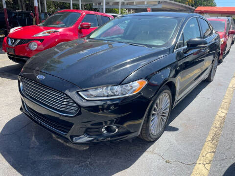 2016 Ford Fusion for sale at America Auto Wholesale Inc in Miami FL