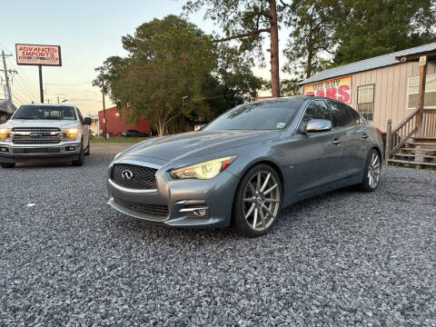 2015 Infiniti Q50 for sale at Advanced Auto Imports llc in Lafayette LA