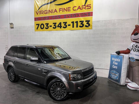 2011 Land Rover Range Rover Sport for sale at Virginia Fine Cars in Chantilly VA