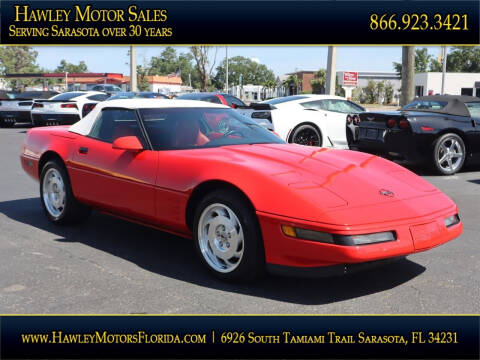 1994 Chevrolet Corvette for sale at Hawley Motor Sales in Sarasota FL