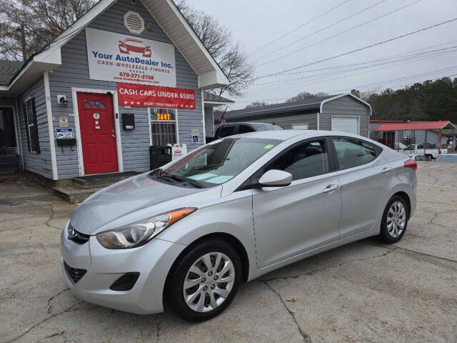 2012 Hyundai ELANTRA for sale at Your Autodealer Inc in Mcdonough, GA