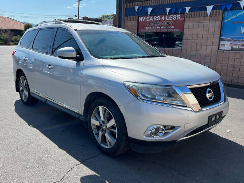 2014 Nissan Pathfinder for sale at NV Cars 4 Less, Inc. in Las Vegas NV