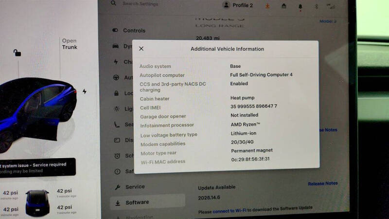 2025 Tesla Model 3 Long Range