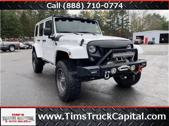 2017 Jeep Wrangler Unlimited for sale at TTC AUTO OUTLET/TIM'S TRUCK CAPITAL & AUTO SALES INC ANNEX in Epsom NH