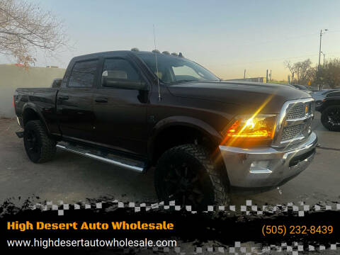 2014 RAM 2500 for sale at High Desert Auto Wholesale in Albuquerque NM