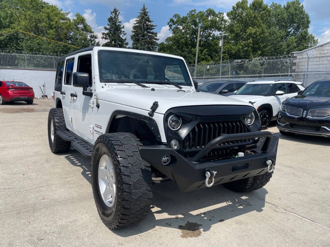 2017 Jeep Wrangler Unlimited for sale at Alpha Auto Sales in Detroit, MI