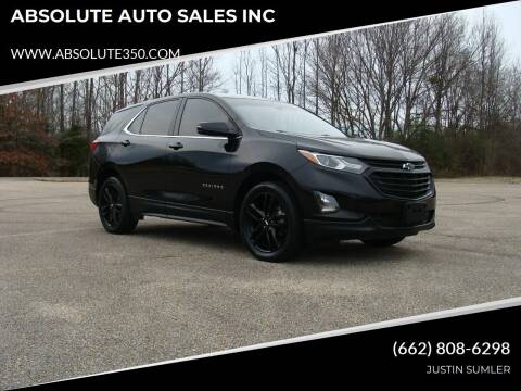 2020 Chevrolet Equinox for sale at ABSOLUTE AUTO SALES INC in Corinth MS