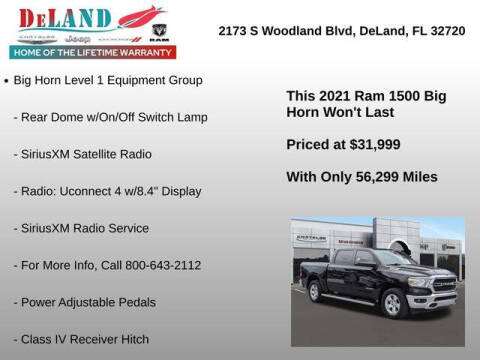 2021 RAM 1500