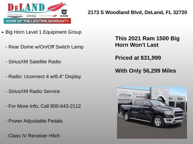 2021 RAM 1500
