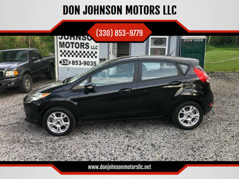 2015 Ford Fiesta for sale at DON JOHNSON MOTORS LLC in Lisbon OH