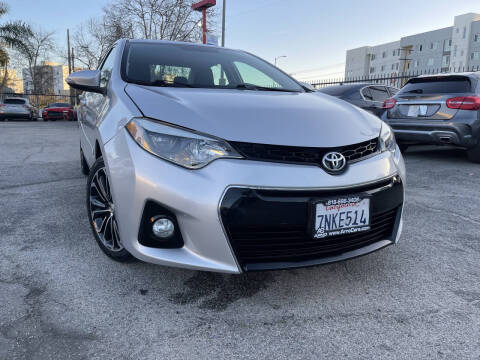2015 Toyota Corolla for sale at Galaxy of Cars in North Hills CA