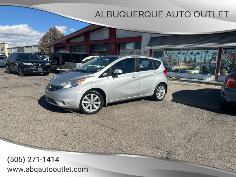 2014 Nissan Versa Note for sale at ALBUQUERQUE AUTO OUTLET in Albuquerque NM