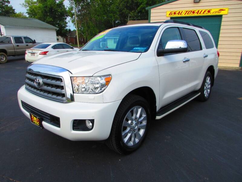 2015 Toyota Sequoia for sale at G and S Auto Sales in Ardmore TN