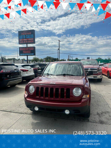 2015 Jeep Patriot for sale at PRISTINE AUTO SALES INC in Pontiac MI