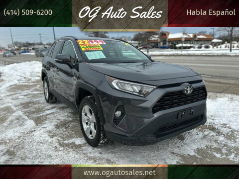 2021 Toyota RAV4 for sale at OG Auto Sales in Milwaukee WI