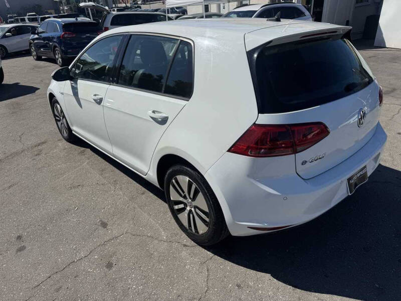 2015 Volkswagen e-Golf SEL Premium