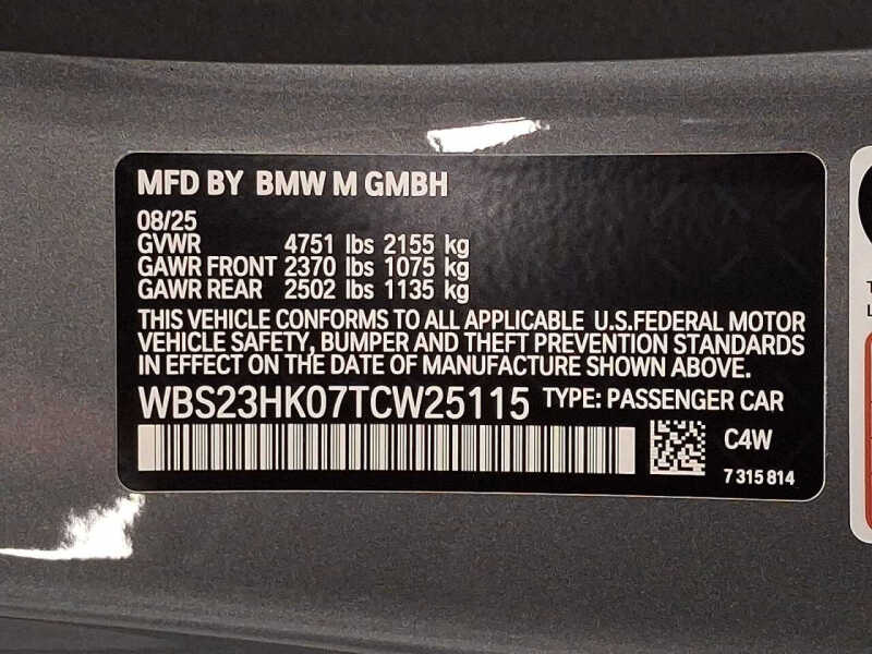 2026 BMW M4 Competition